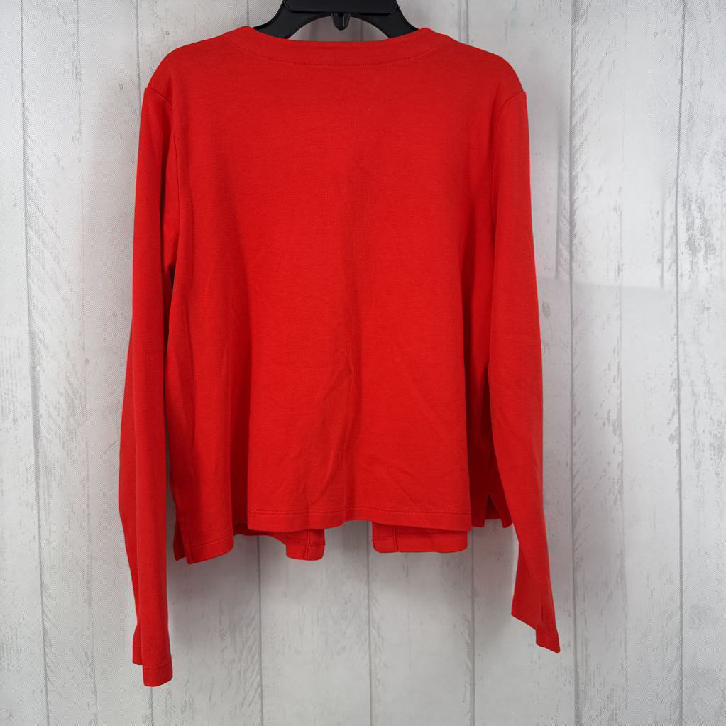 L button down cardi