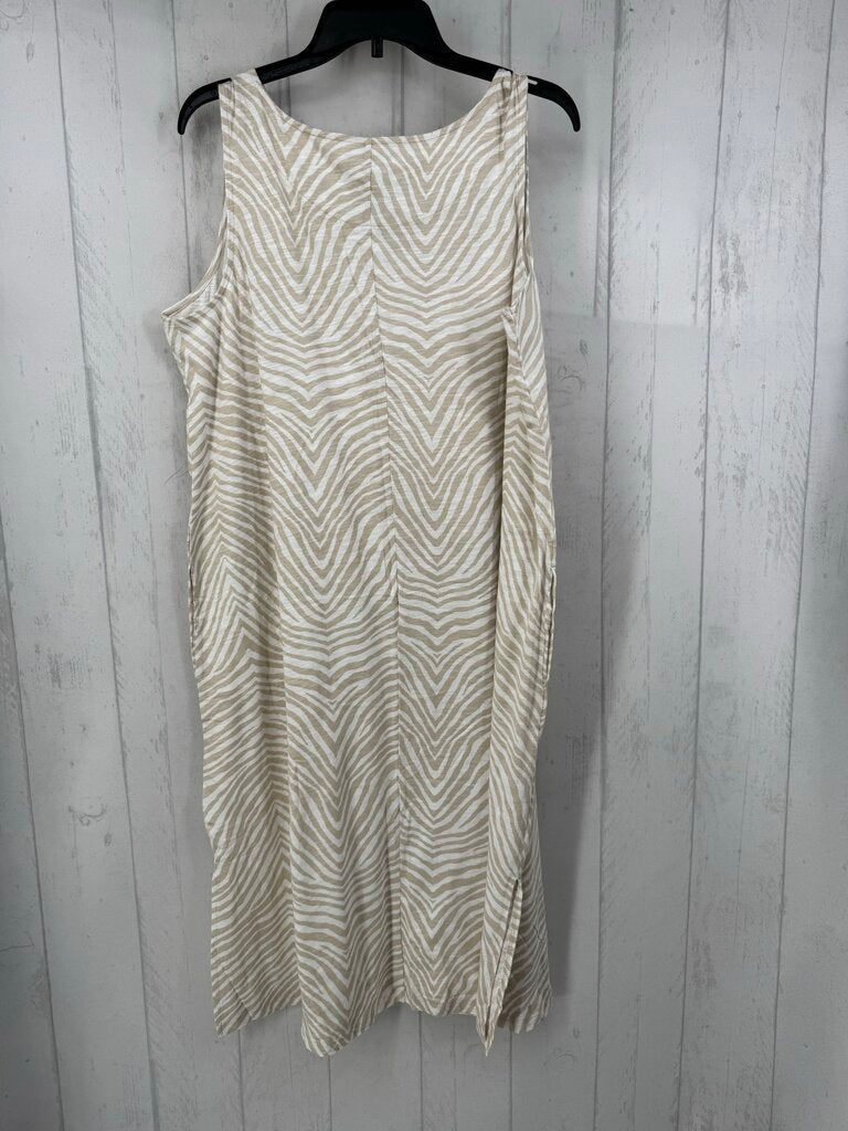 1XP zebra print slvls dress