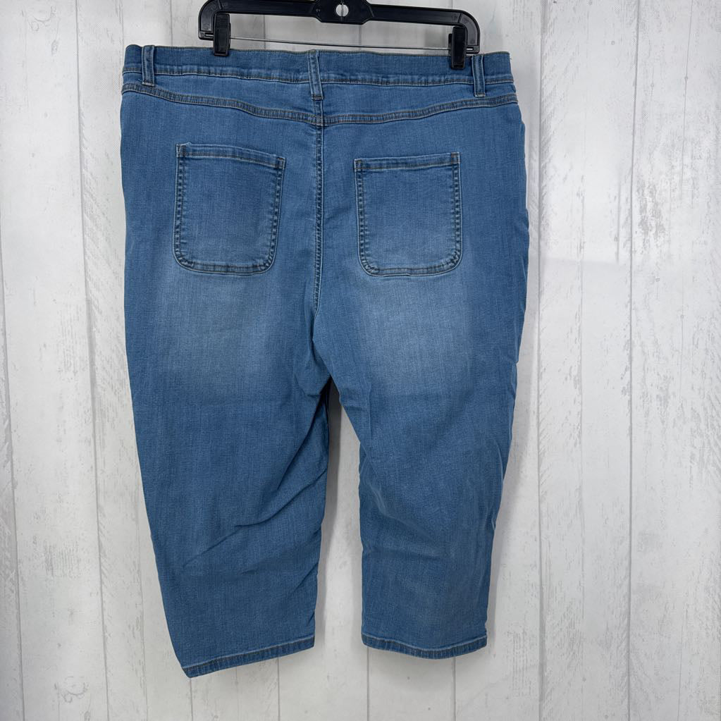 20wp denim capris