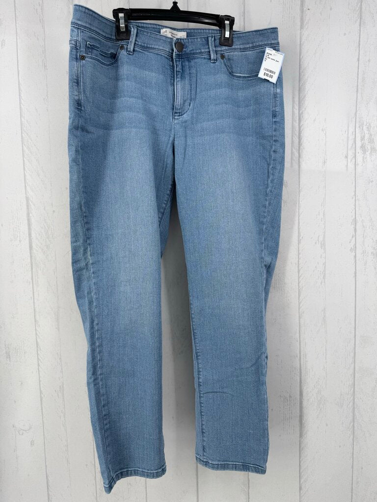 12 slim ankle jean
