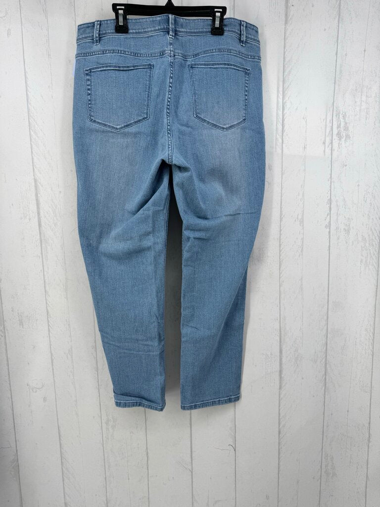 12 slim ankle jean