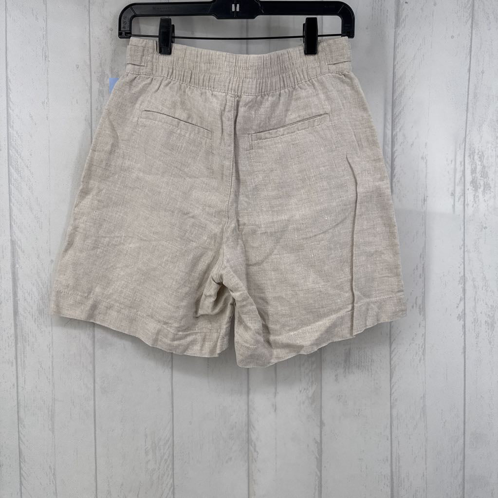 4 linen shorts
