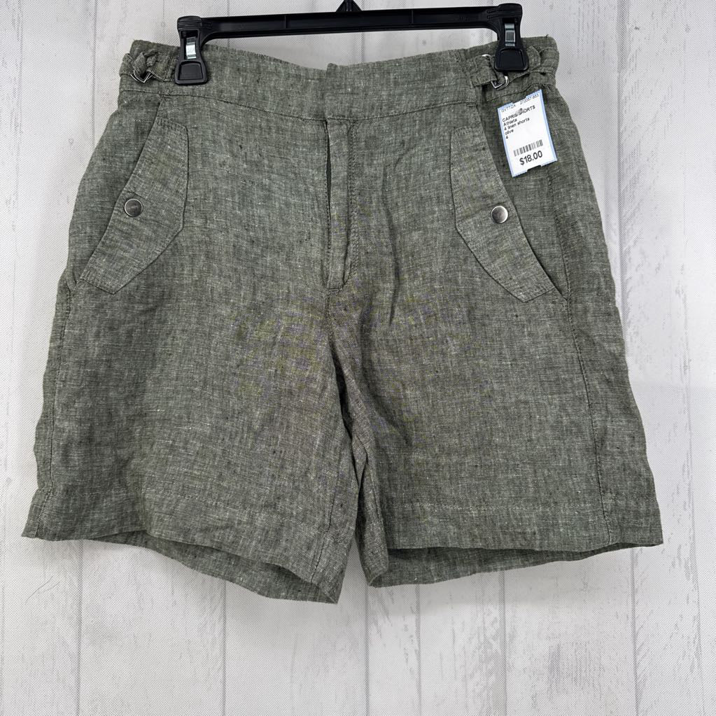 4 linen shorts
