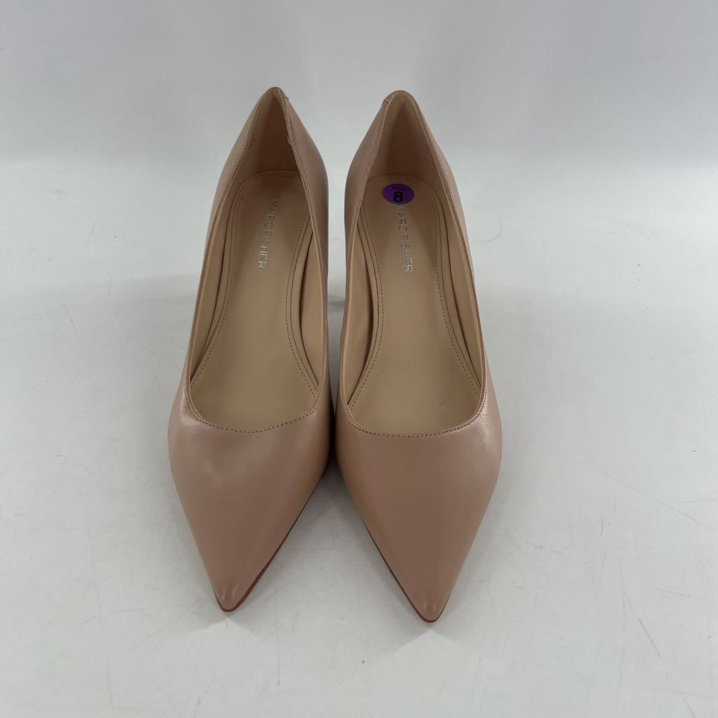 8 leather pumps
