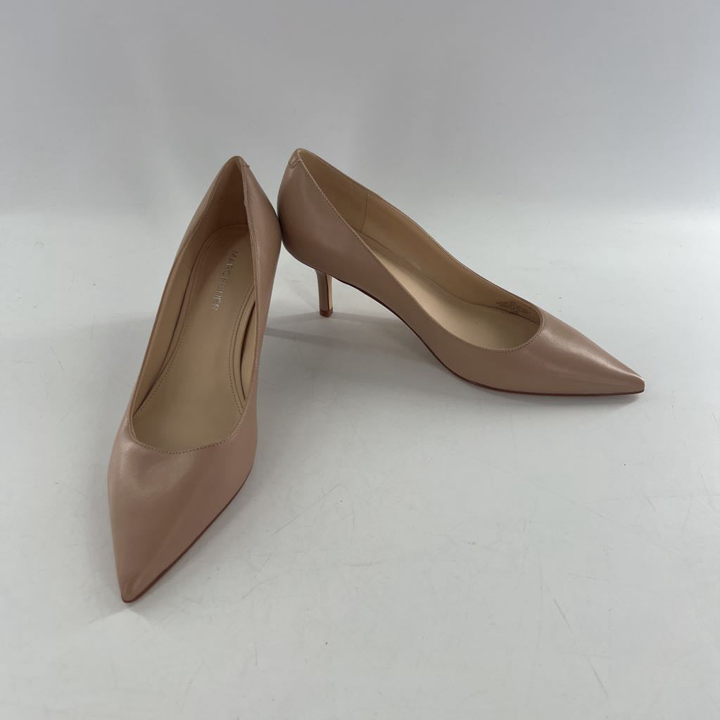 8 leather pumps