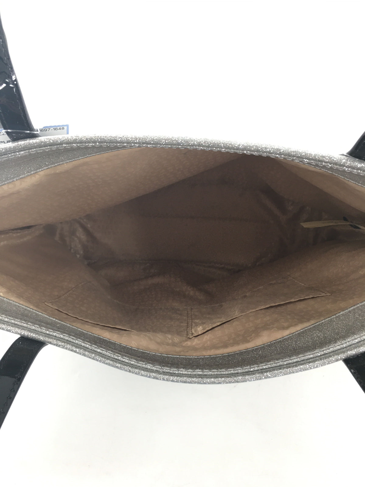 glitter sparkle shopper tote