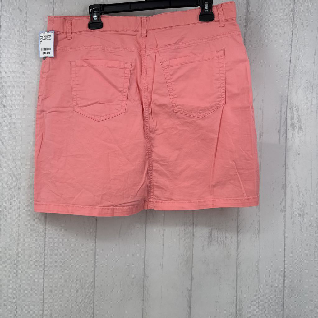 14 classic fit twill skort