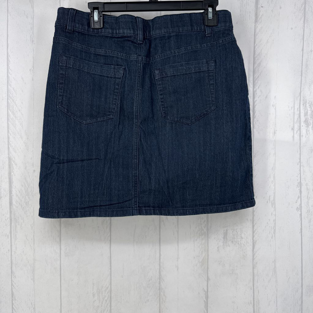 12 denim skort