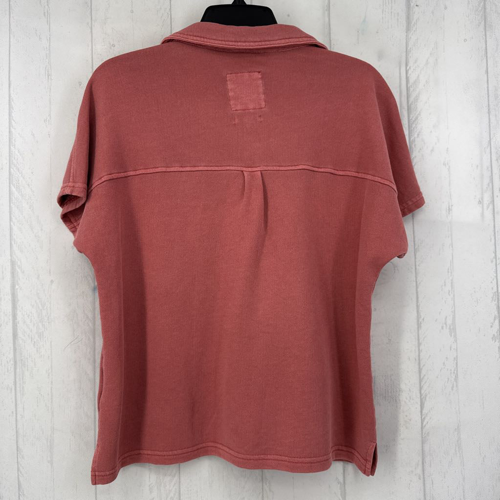 M button down s/s top