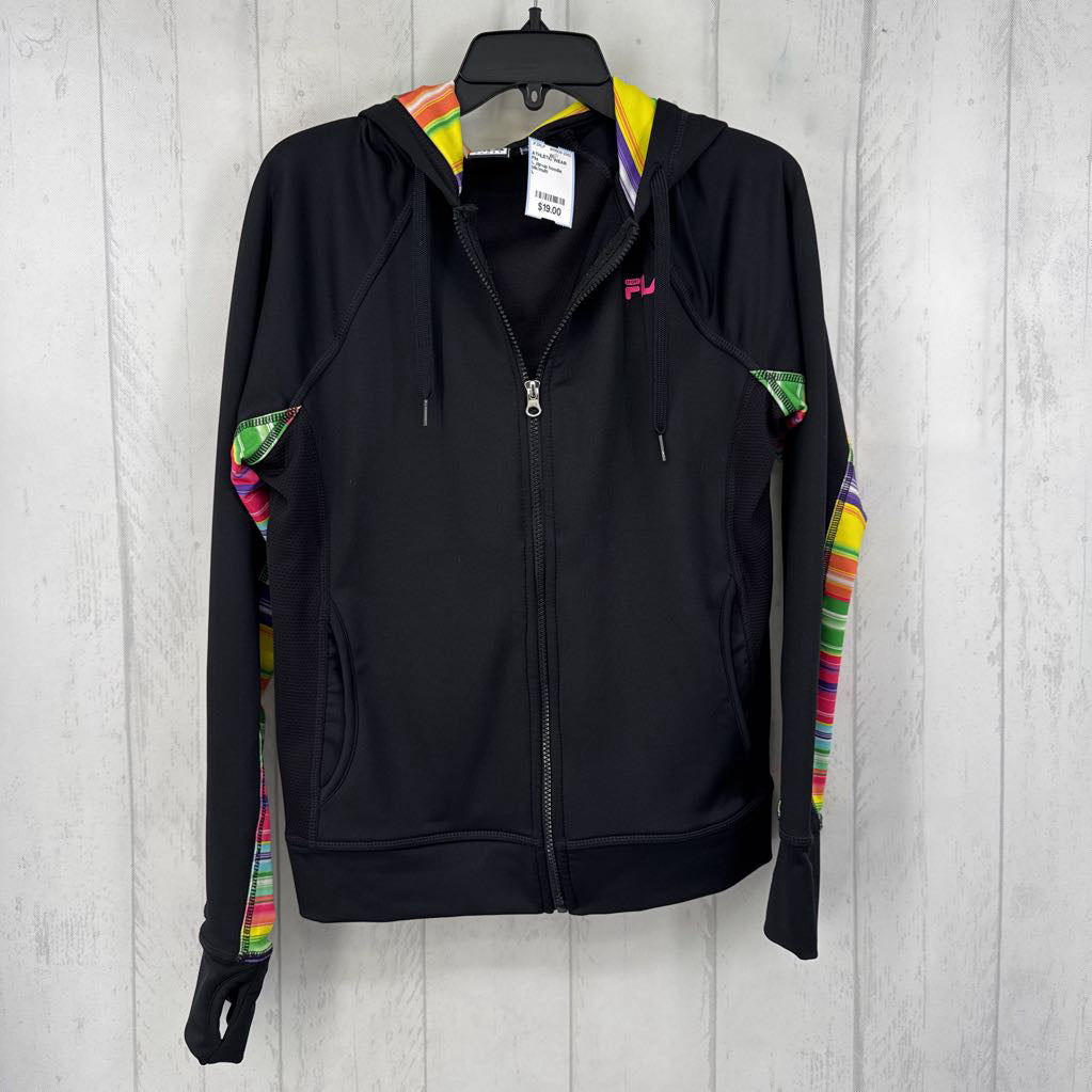 L zip-up hoodie