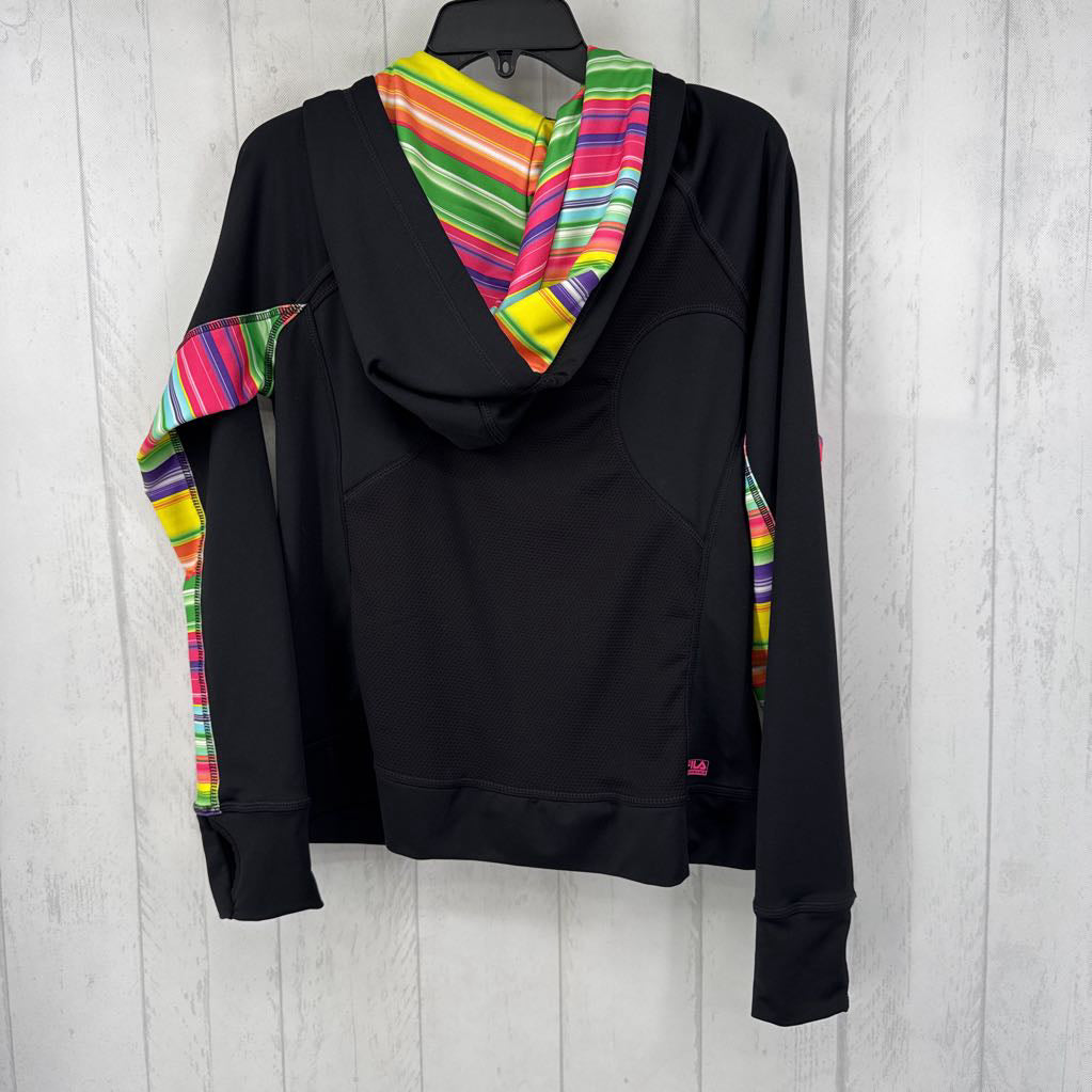 L zip-up hoodie