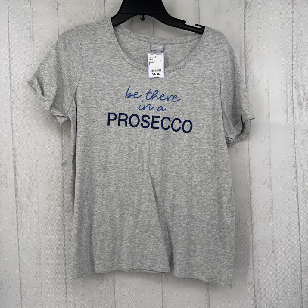 M graphic s/s tee-proseco