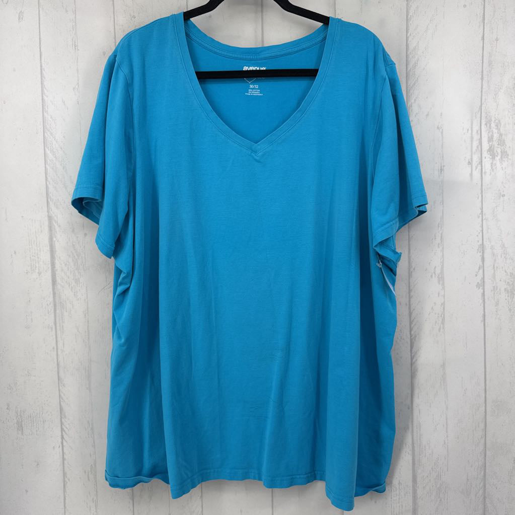 30/32 v-neck s/s tee