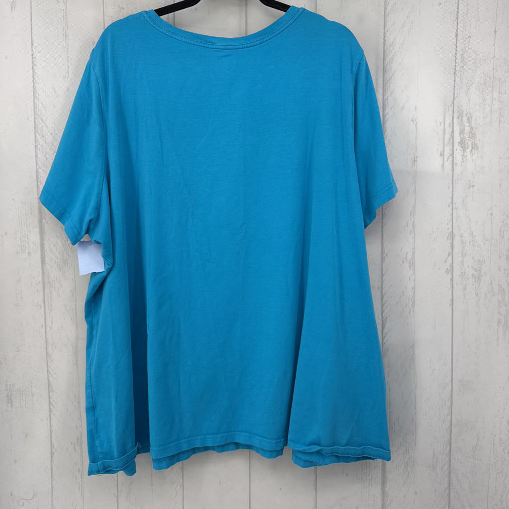 30/32 v-neck s/s tee