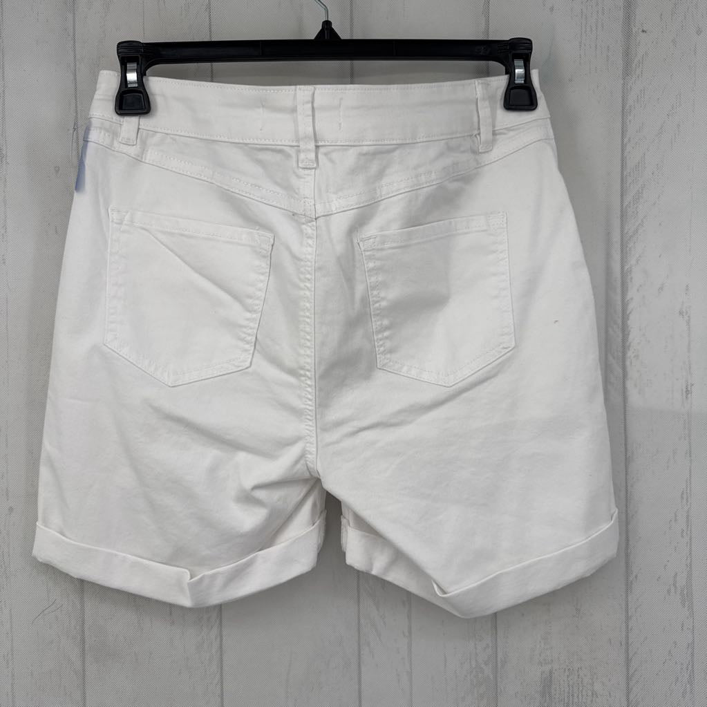 R66 10 hi-rise jean shorts