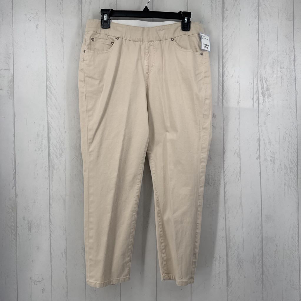 8 pull-on twill pant