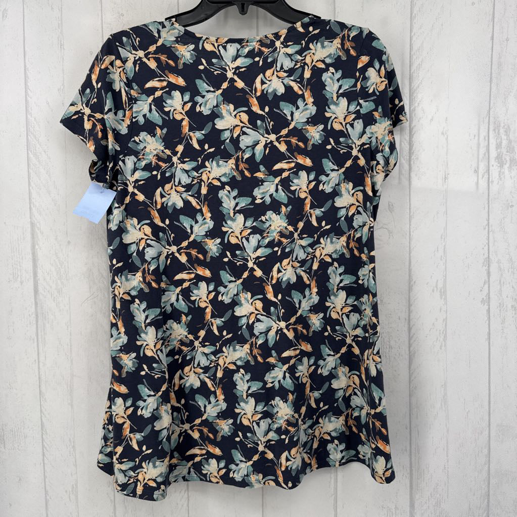 XS flo print s/s tee