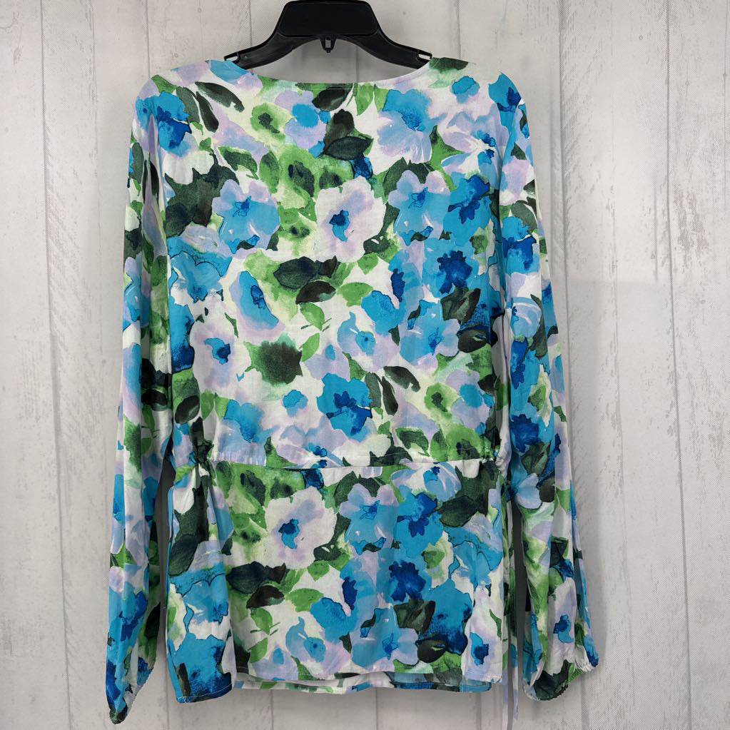 L flo print l/s top