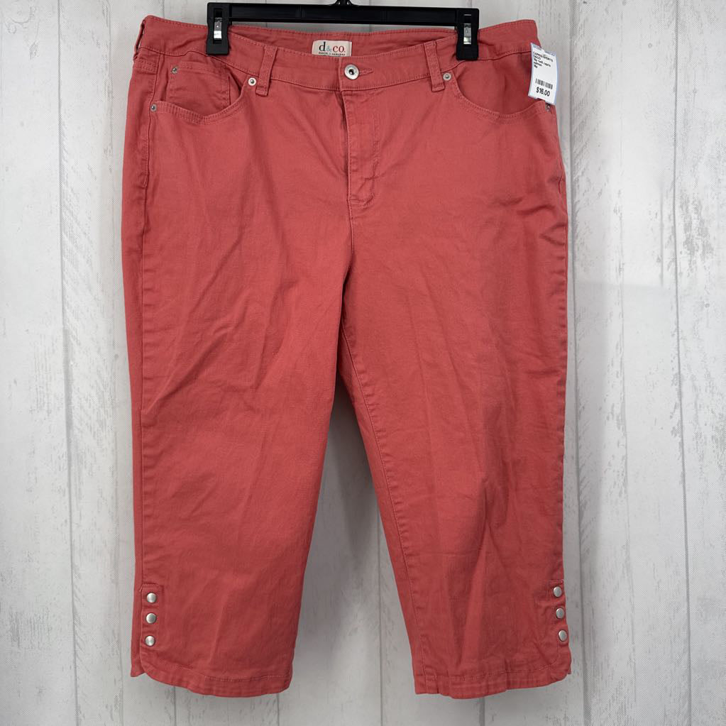 16p twill capris