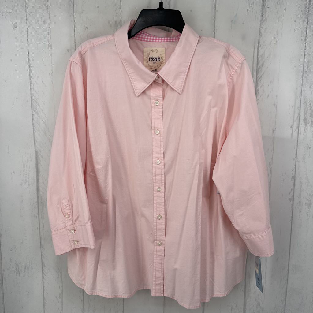 R48 3x elbow slv button shirt