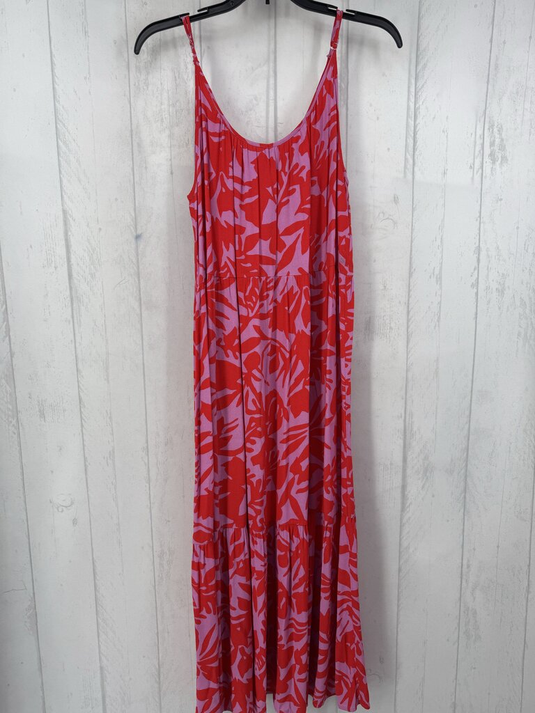 XS flo print tiered sundress