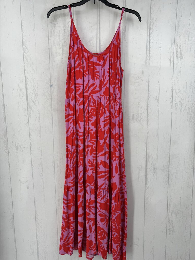 XS flo print tiered sundress