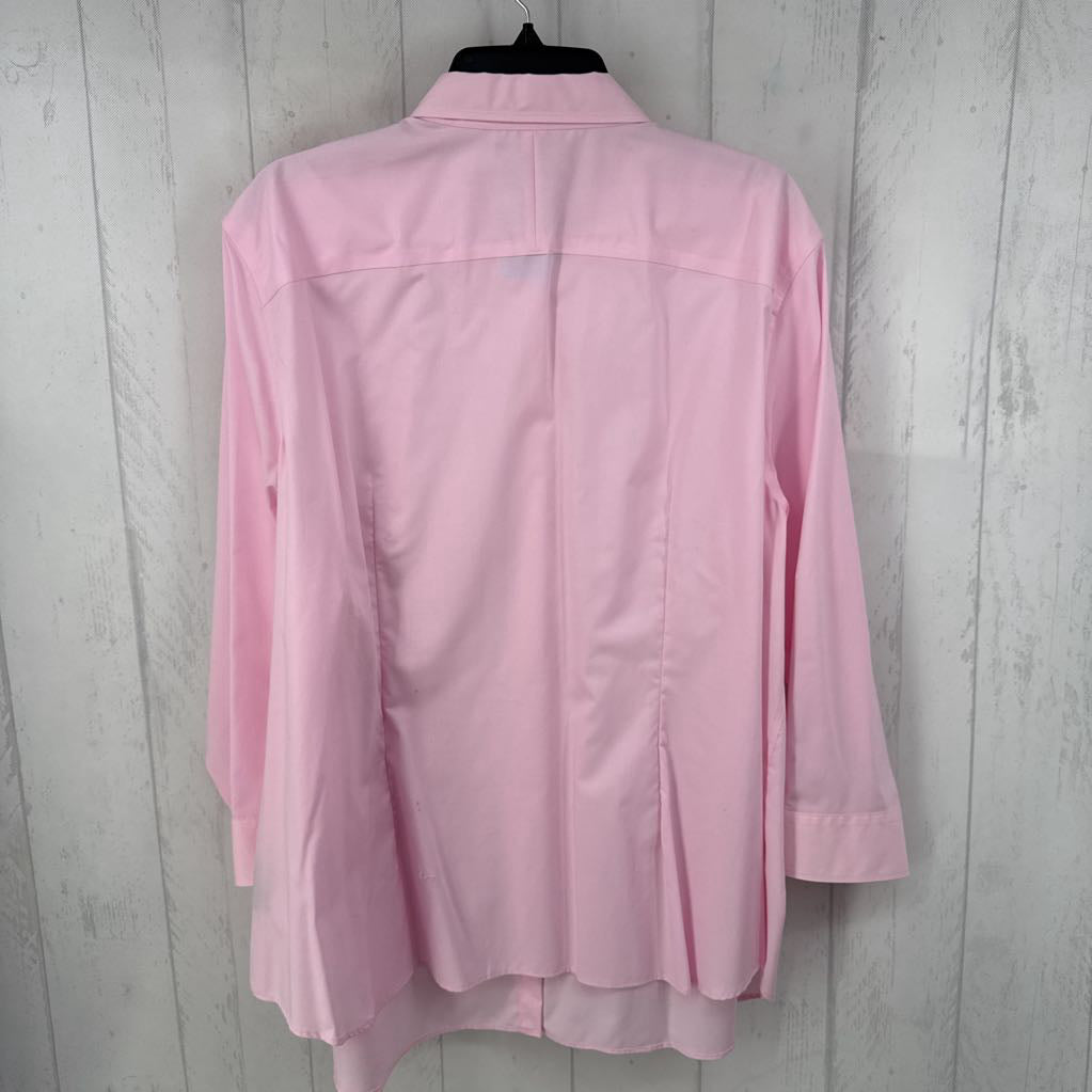 R75 3x 3/4 slv button shirt