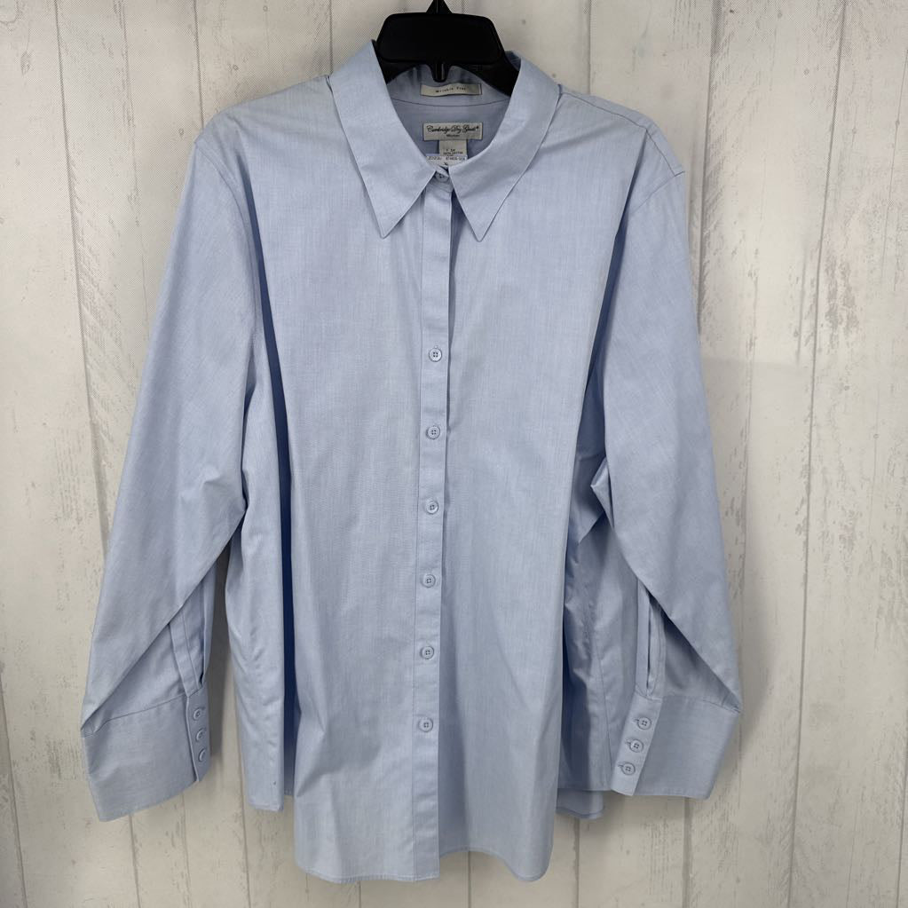 R54 3x l/s stripe button shirt
