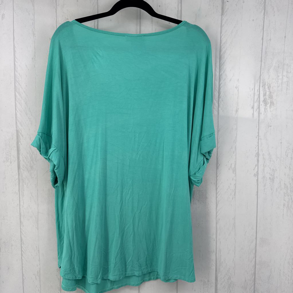 3X v-neck s/s tee