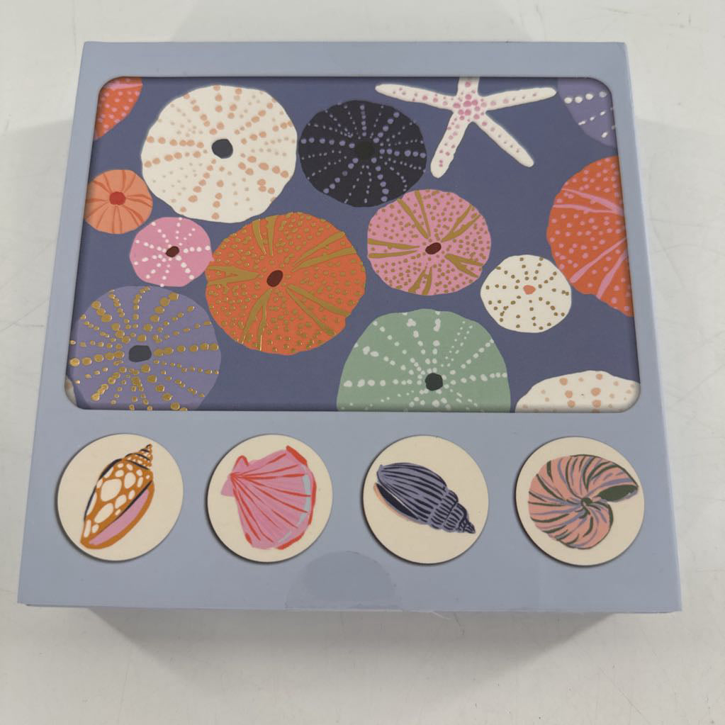 note card set-seashells