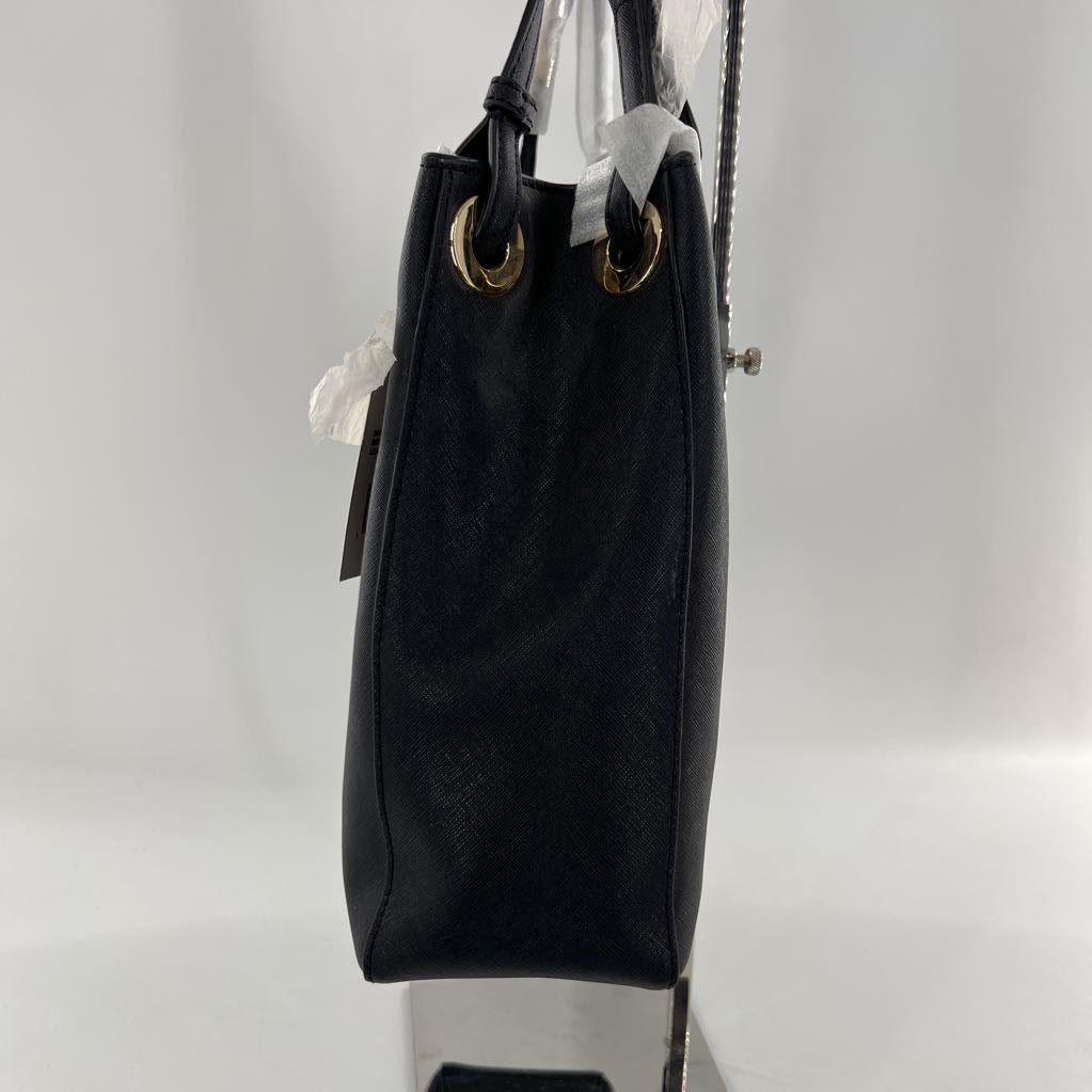 saffiano med dual handle shoulder tote