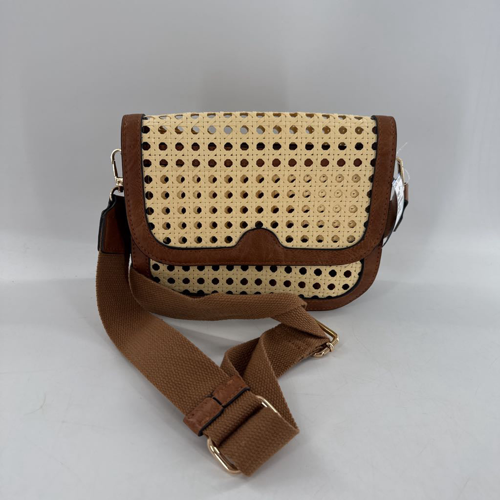 rattan crossbody