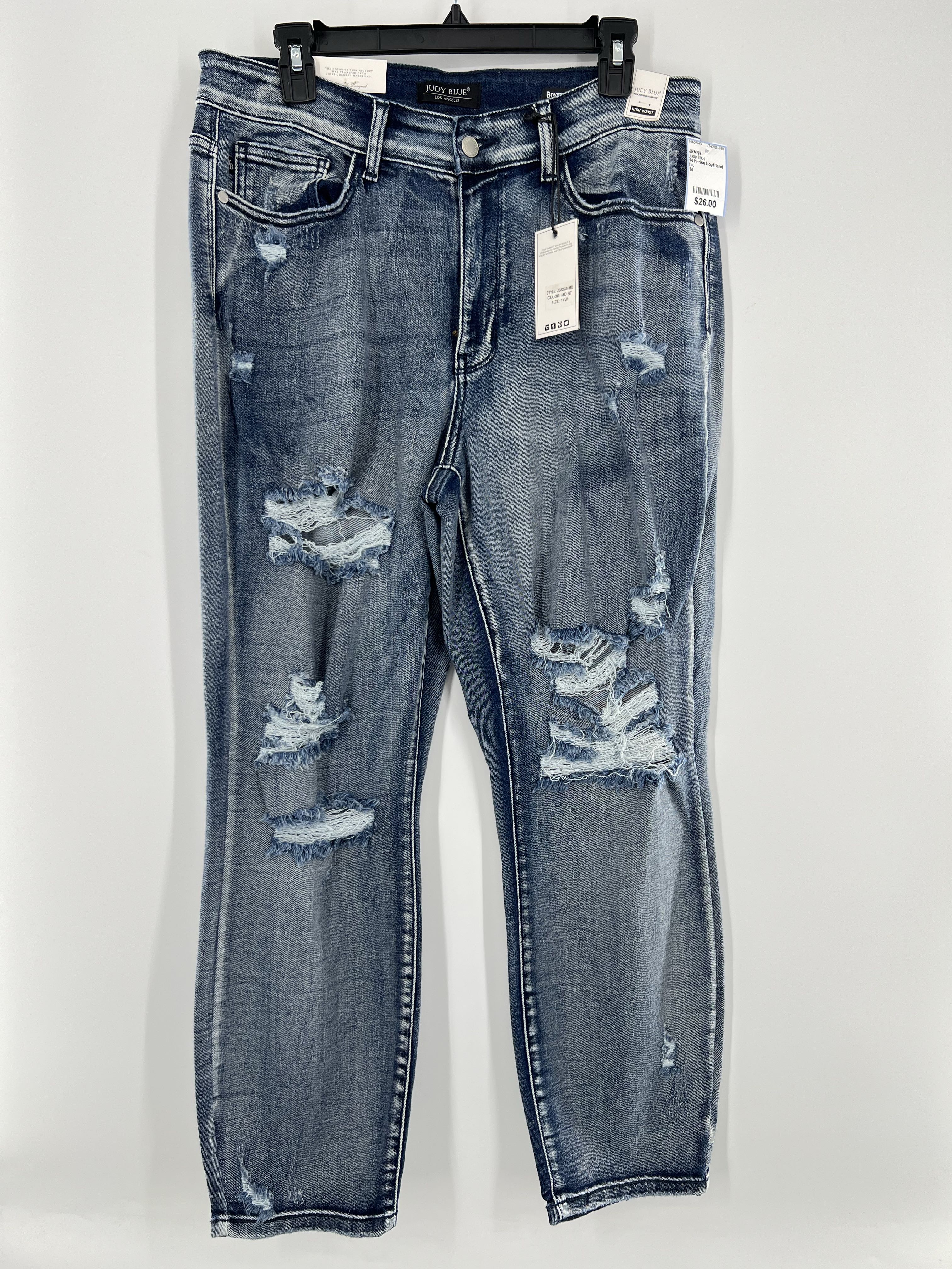 14 hi-rise boyfriend fit jean
