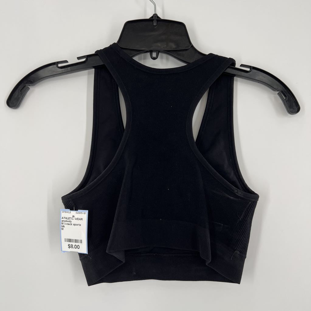M v-neck sports bra