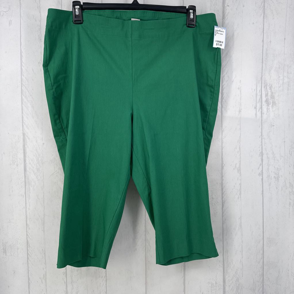 18 pull-on capris