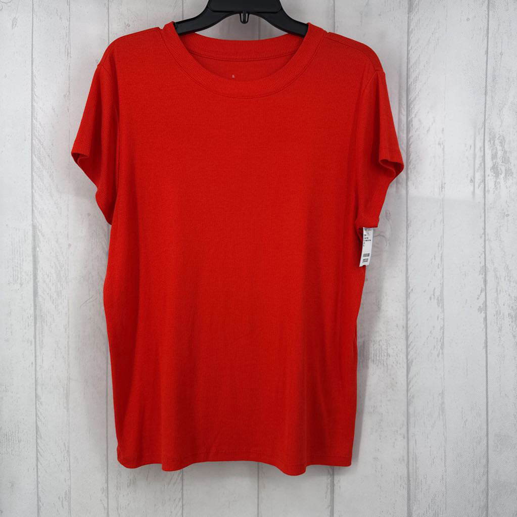 XL ribbed s/s tee