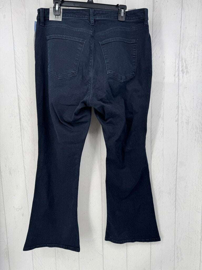 14 hi-rise flare leg jean