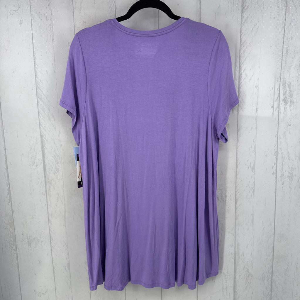 XXL v-neck s/s tee