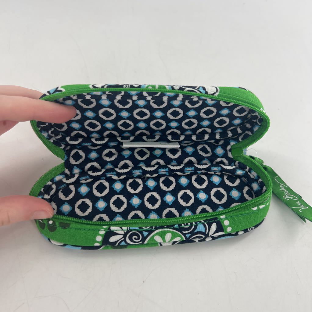 3pc medallion print quilted satchel w/ eye glass case & wallet