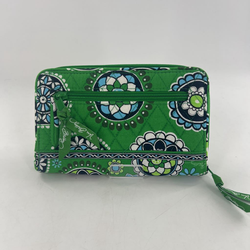3pc medallion print quilted satchel w/ eye glass case & wallet