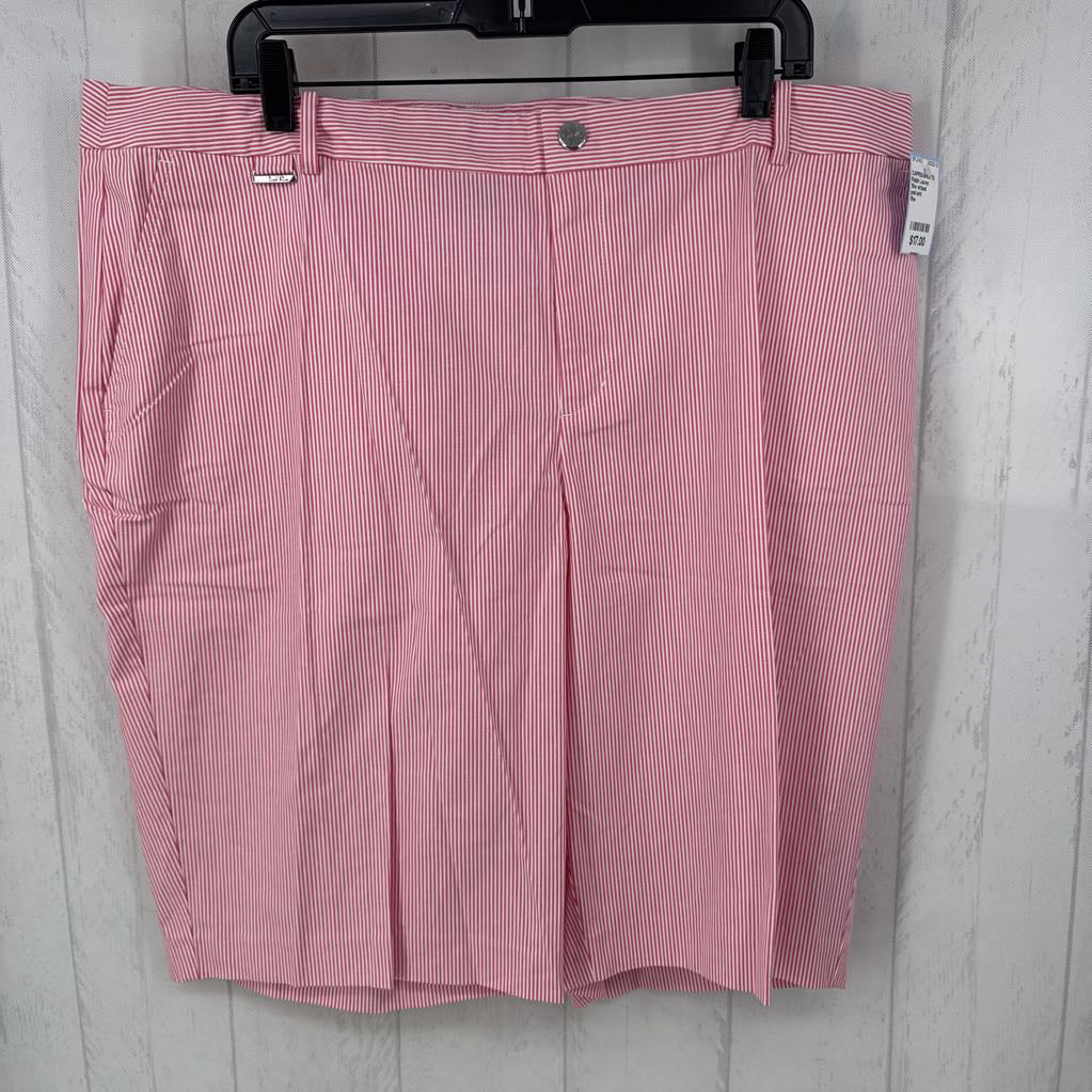 18w striped bermuda shorts