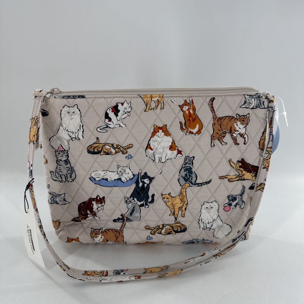 R85 quilted cat crossbody