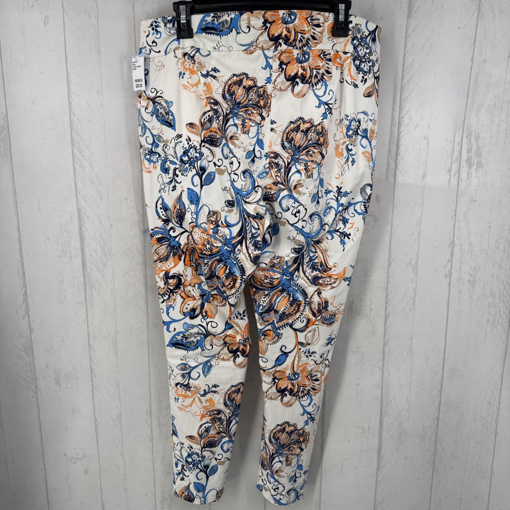 L pull-on paisley print pant