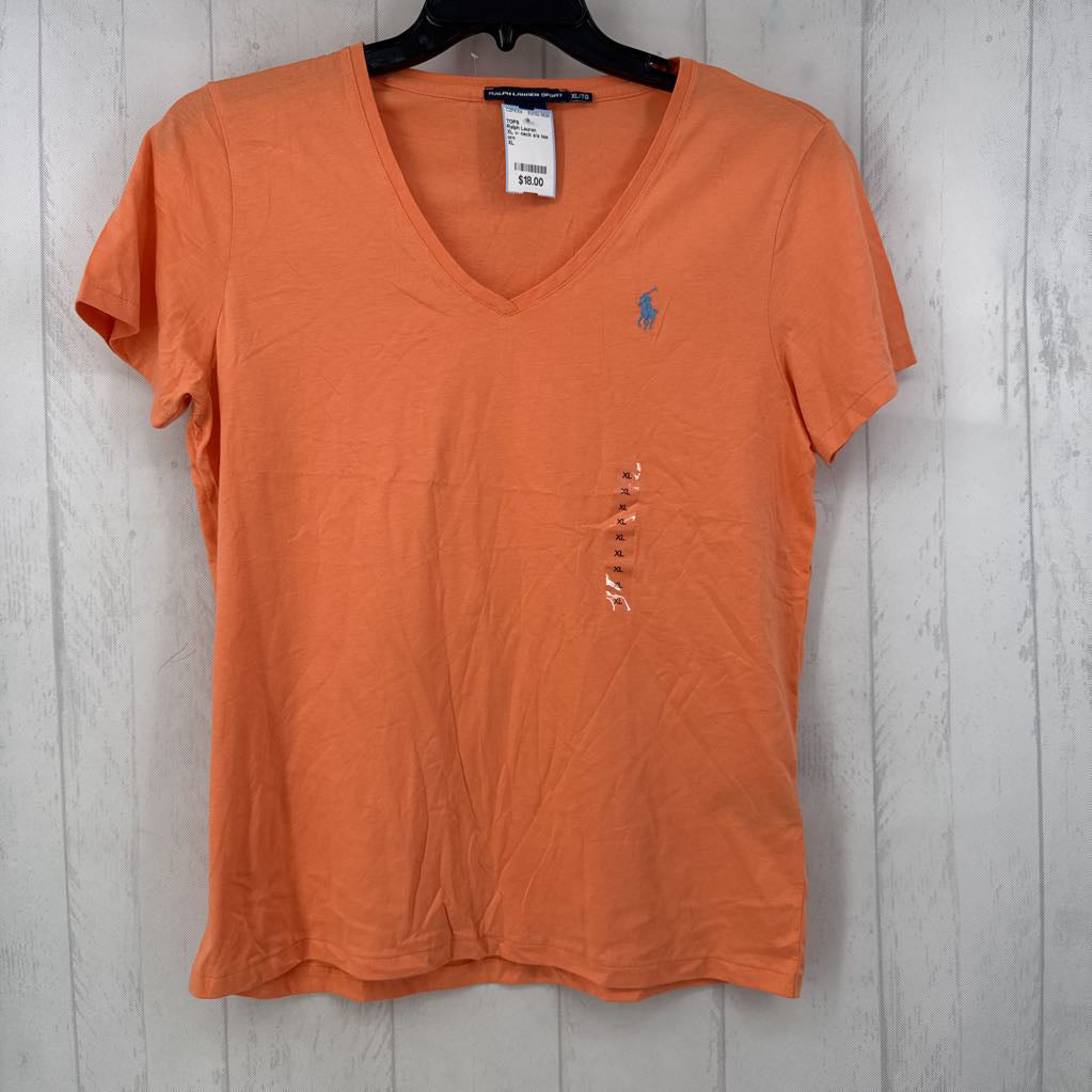 XL v- neck s/s tee