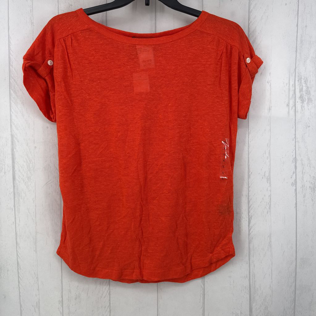 L tab slv s/s top