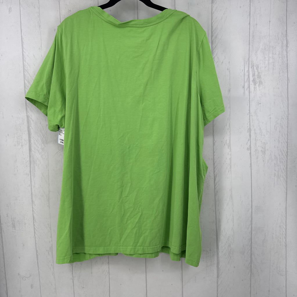 30/32 v-neck s/s tee
