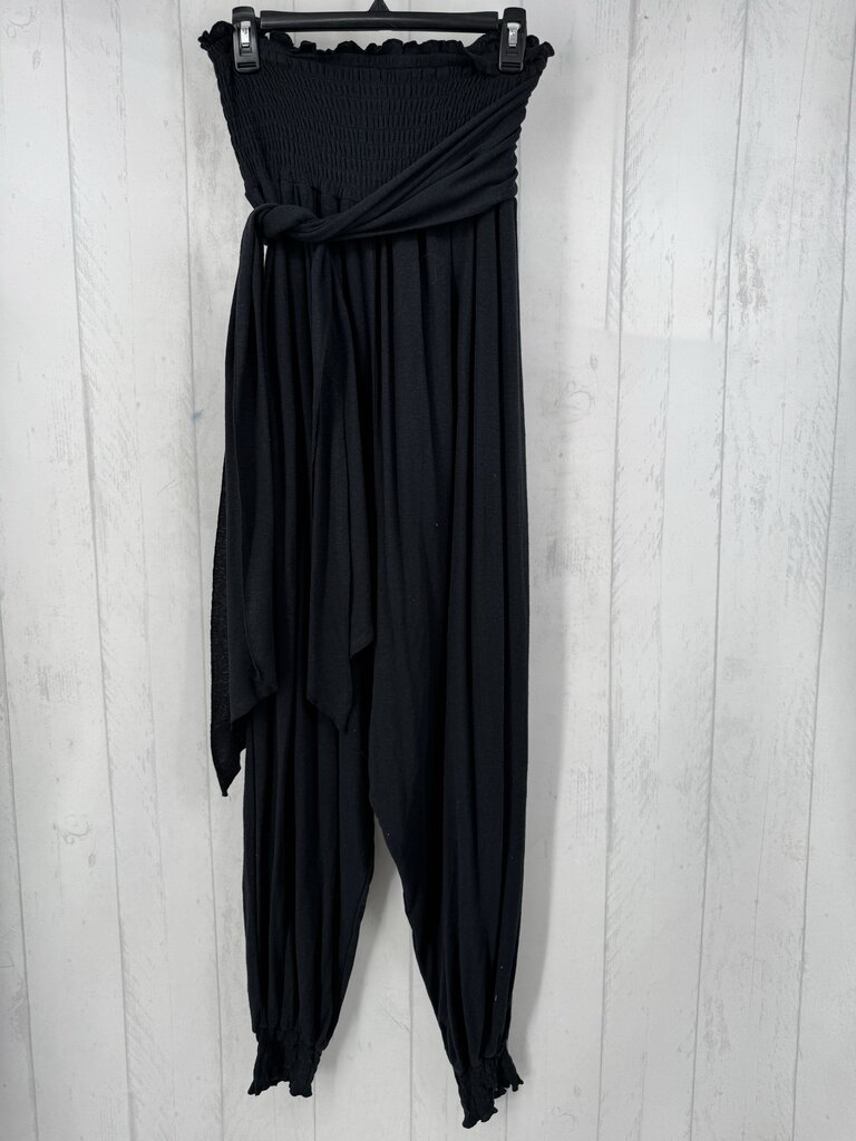 M smocked slvls jumpsuit