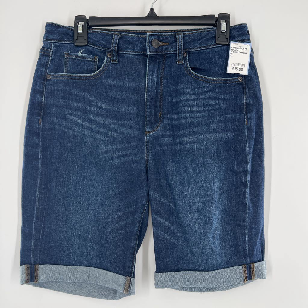 10 denim bermuda shorts