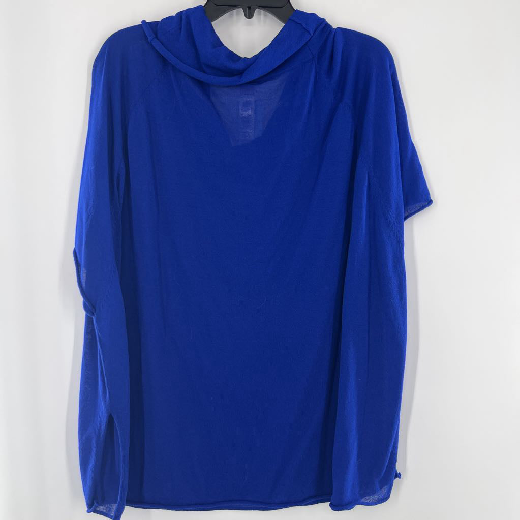 XL draped neck s/s top