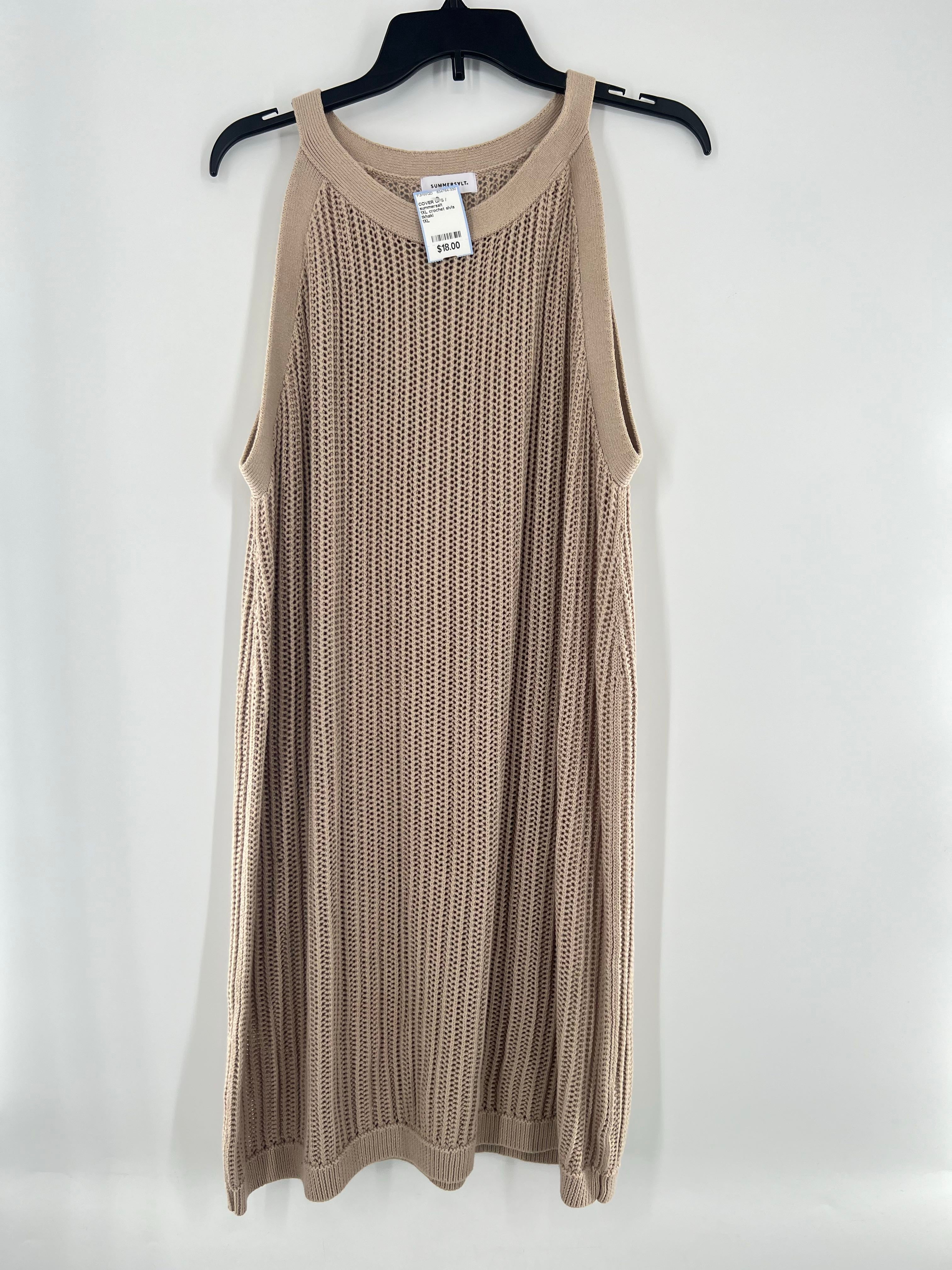 1XL crochet slvls cover up